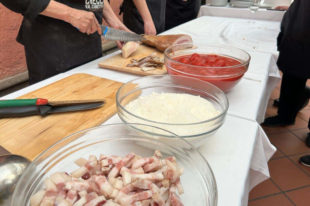 Checco er Carettiere “insegna” la cucina tipica romana con le cooking class