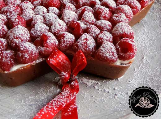 Cheesecake ai lamponi senza cottura Cheesecake ai lamponi senza cottura