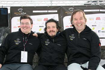 Arturo Spicotti, Claudio Melis e Norbert Niederkofler