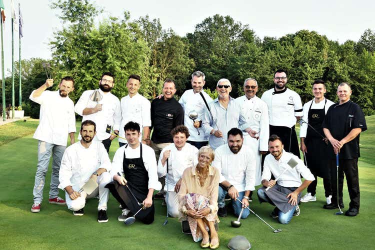 (Chef in Green Alta cucina nel golf club) (Chef in Green Alta cucina nel golf club)