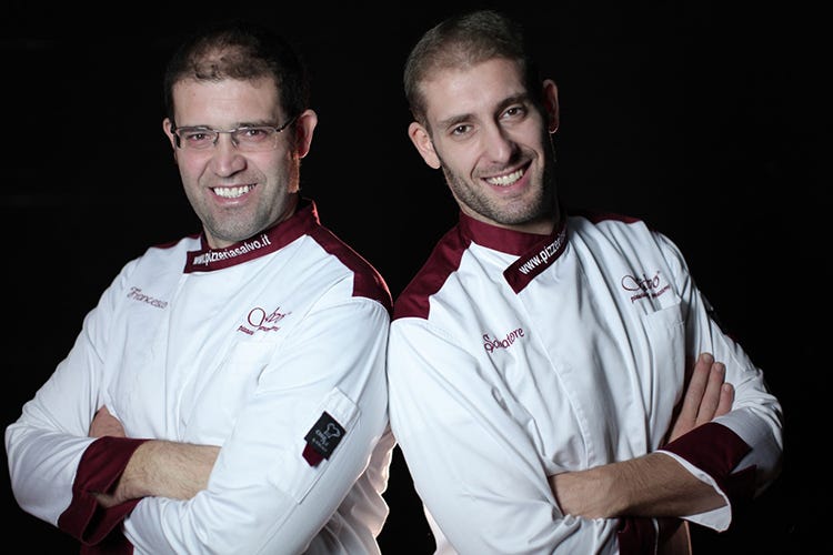 Francesco e Salvatore Salvo (I Salvo portano in pizzeria gli chef Sei appuntamenti con l’alta cucina)