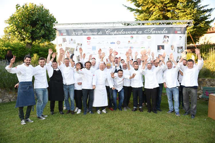 Cuochi, gelatieri, pasticceri e cioccolatieri insieme per esaltare i prodotti toscani - Capolavori a Tavola, le grandi firme sfilano per le specialità toscane