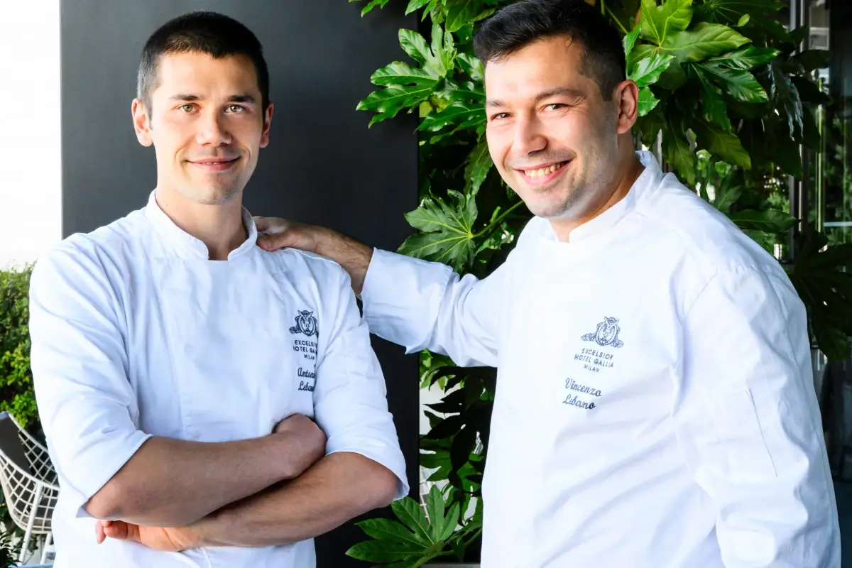 Gli chef Vincenzo e Antonio Lebano Il men&ugrave; invernale di Terrazza Gallia, un viaggio che ha il sapore del mare