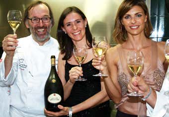 Norbert Niederkofler, Camilla Lunelli e Martina Colombari