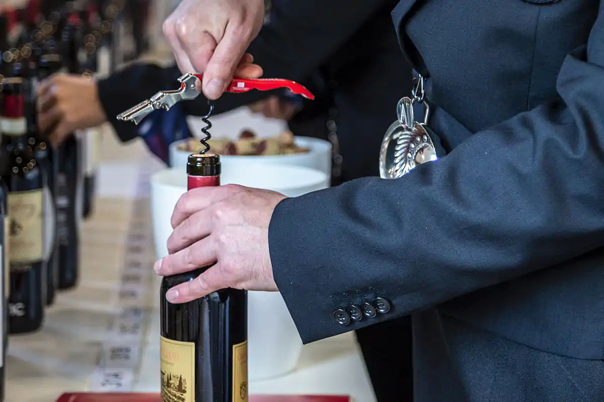 Erano oltre 160 le etichette in degustazione. Foto: Alessandro Fibbi La pandemia non ferma il Chianti Vendite in crescita anche sul 2019