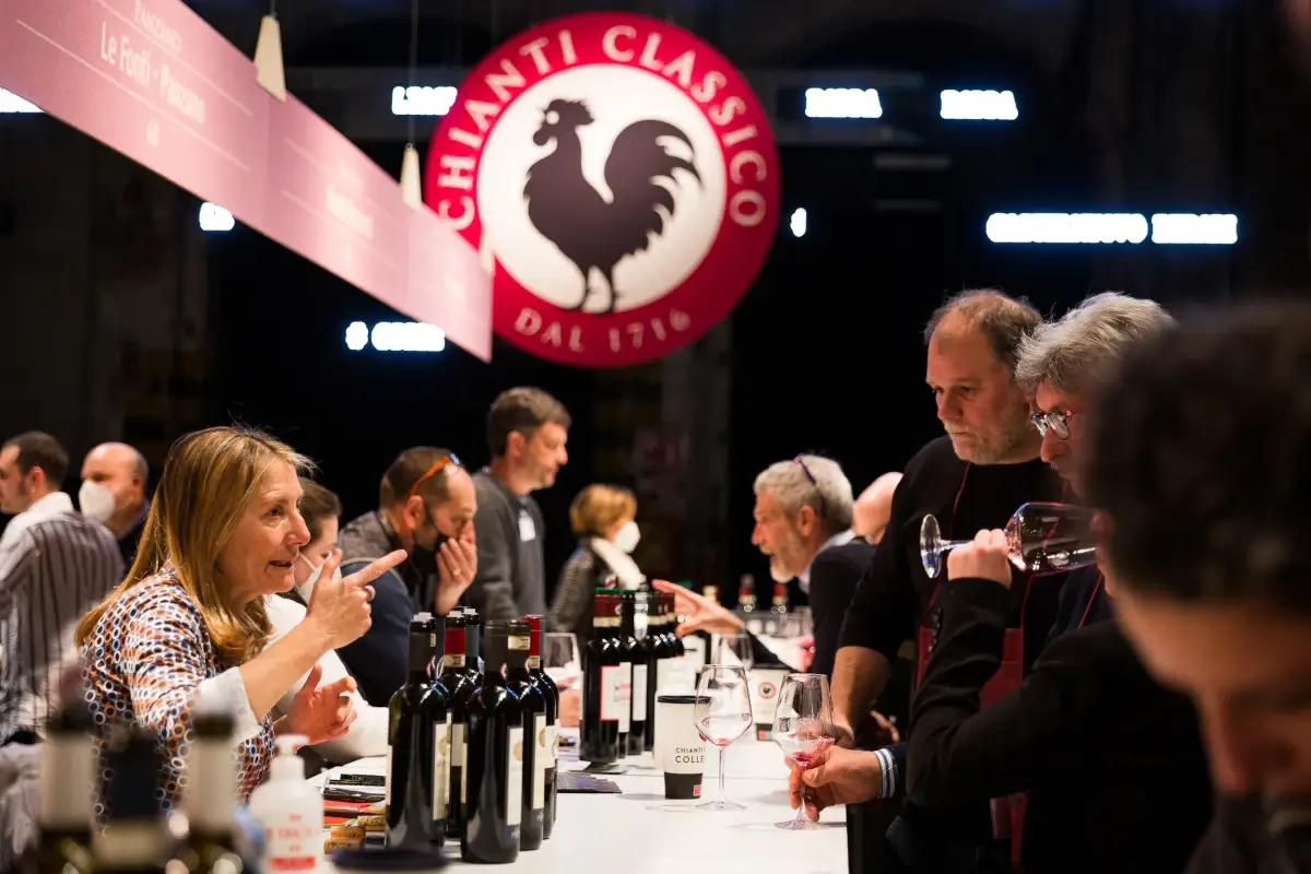 Un momento di Chianti Classico Collection&nbsp; Chianti Classico, una bottiglia su tre finisce negli Stati Uniti