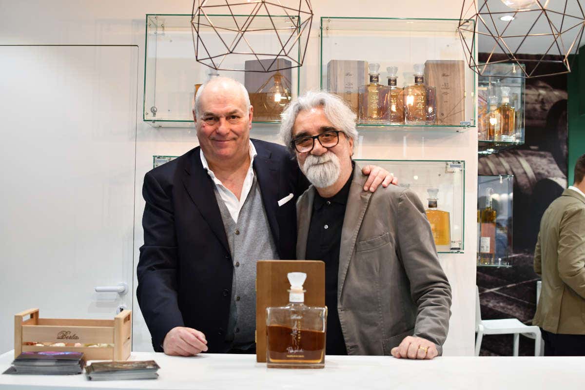 Ditirambo: la prima grappa armonizzata firmata Distillerie Berta e Peppe Vessicchio 