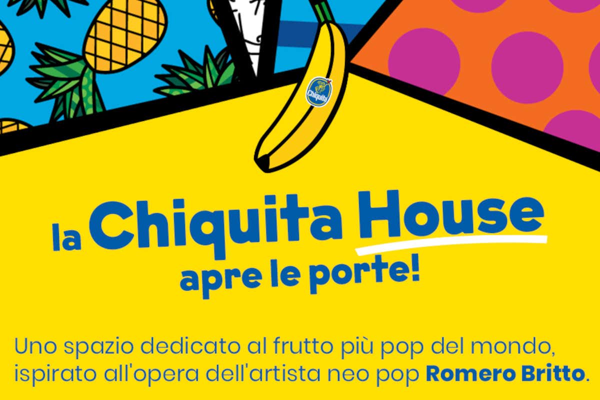 La banana Chiquita diventa arte: l'omaggio di Romero Britto alla Milano Design Week Chiquita House: un'esperienza pop e colorata alla Milano Design Week 2024