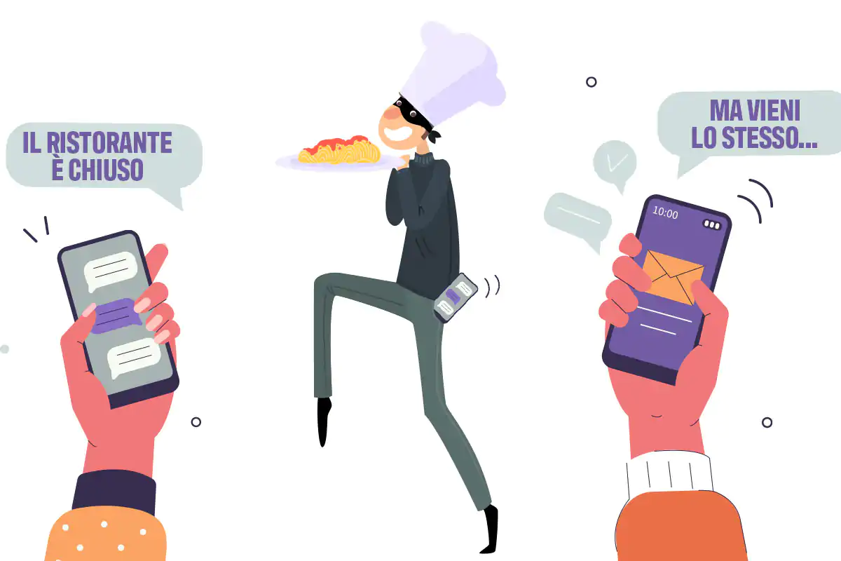 Ristorante chiuso? Gli inviti per le cene clandestine arrivano via chat Cene clandestine, invito via chatMa ai ristoranti non servono i