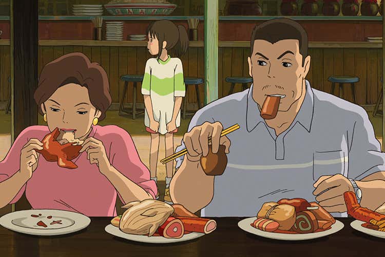 La città incantata - Il cibo nei cartoni animati Un ingrediente della fantasia