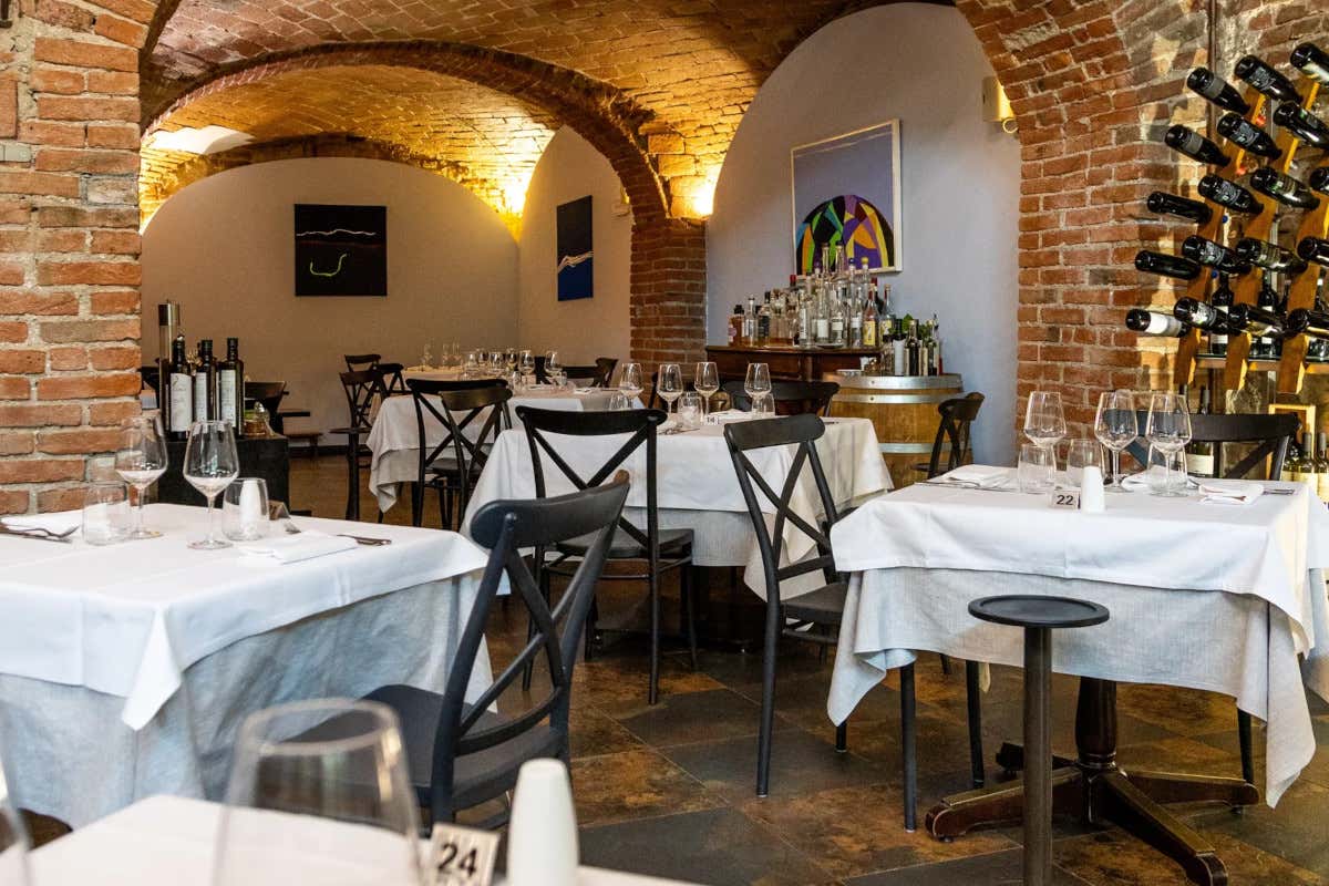 Alcuni dei tavoli di Ciccio Bistrot