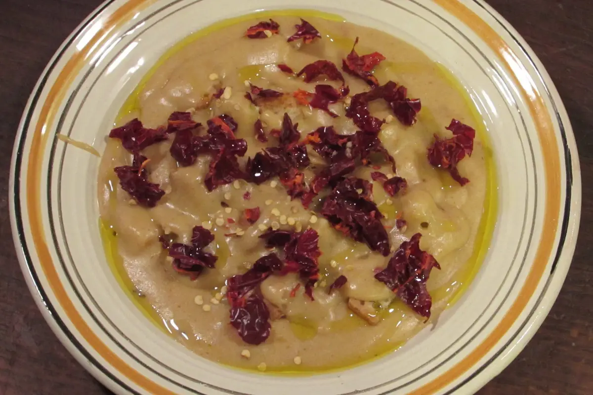 Fracchiata abruzzese con cicerchia di Serra De'Conti