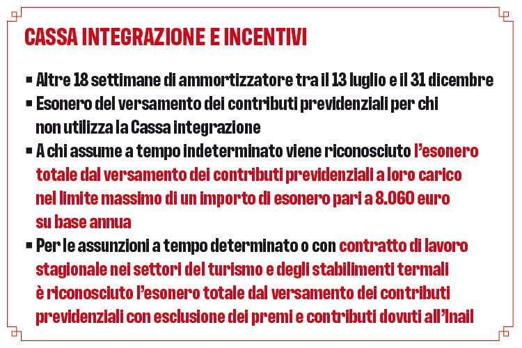 Cosa cambia per la Cassa integrazione - Ristoranti, bar e turismo Ecco gli aiuti fino a fine anno