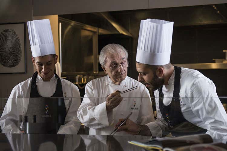 (Il cinema omaggia Gualtiero Marchesi The great italian due giorni nelle sale) (Il cinema omaggia Gualtiero Marchesi The great italian due giorni nelle sale)