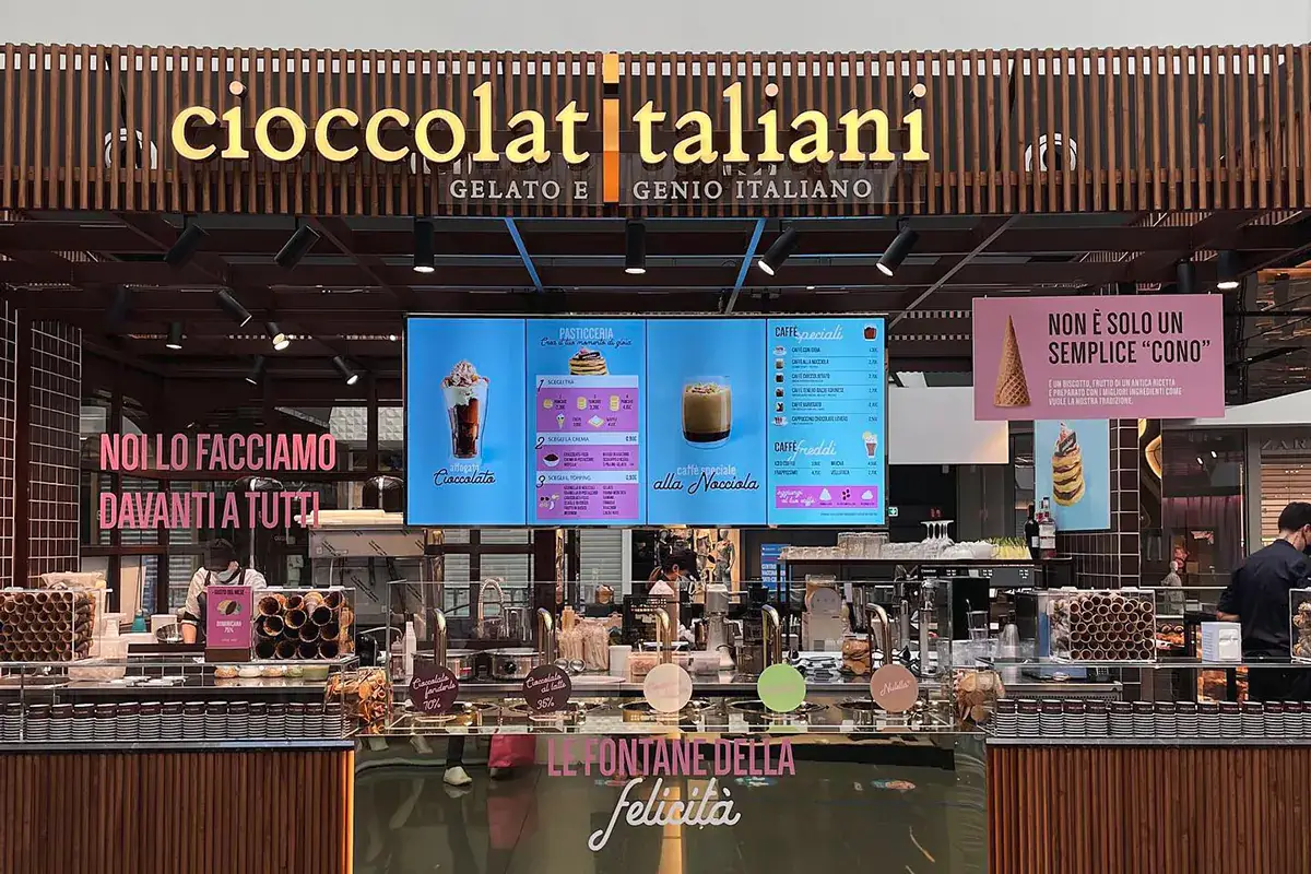 Un punto vendita di Cioccolatitaliani Cioccolatitaliani, Pie e Bun Burgers, 6 aperture entro fine anno per i marchi Gesa