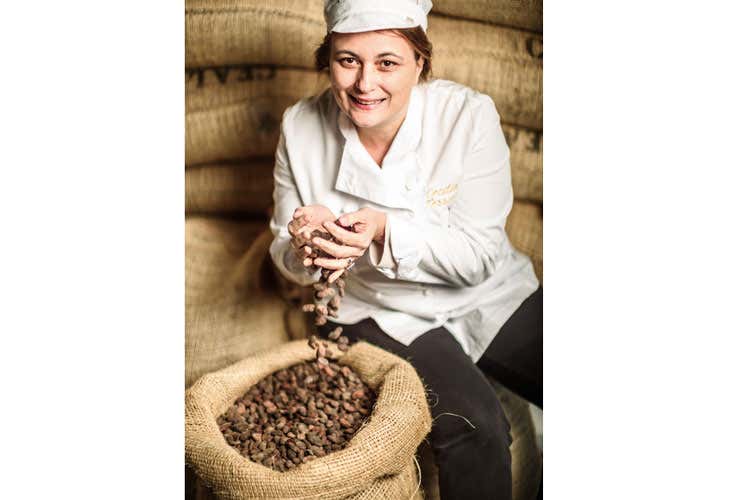 Cecilia Tessieri (Il cioccolato Amedei compie 20 anni e presenta la nuova collezione natalizia)