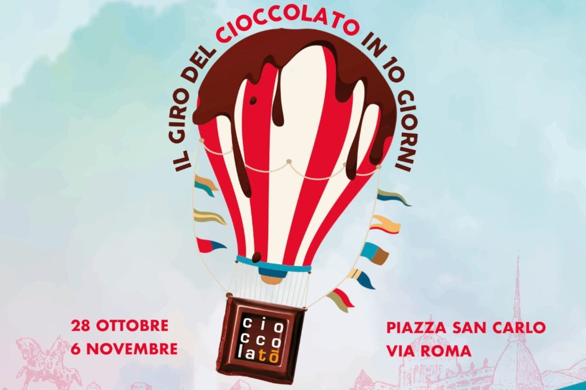 Cioccolatò, a Torino dal 28 ottobre al 6 novembre  Cioccolatò 2022: il Giro del cioccolato in dieci giorni