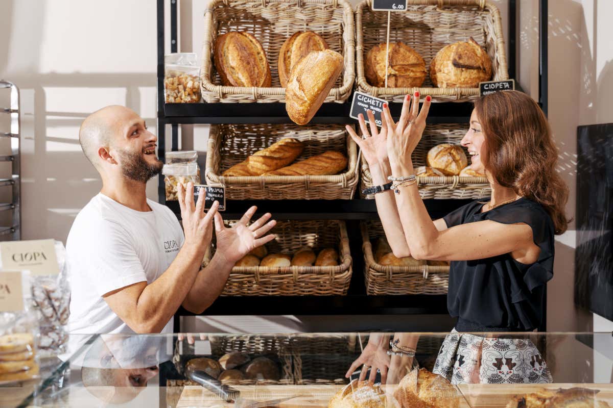 Stefano Folco e Sandra Tasca Con “Ciopa”, la pagnotta veneta va alla conquista di Milano