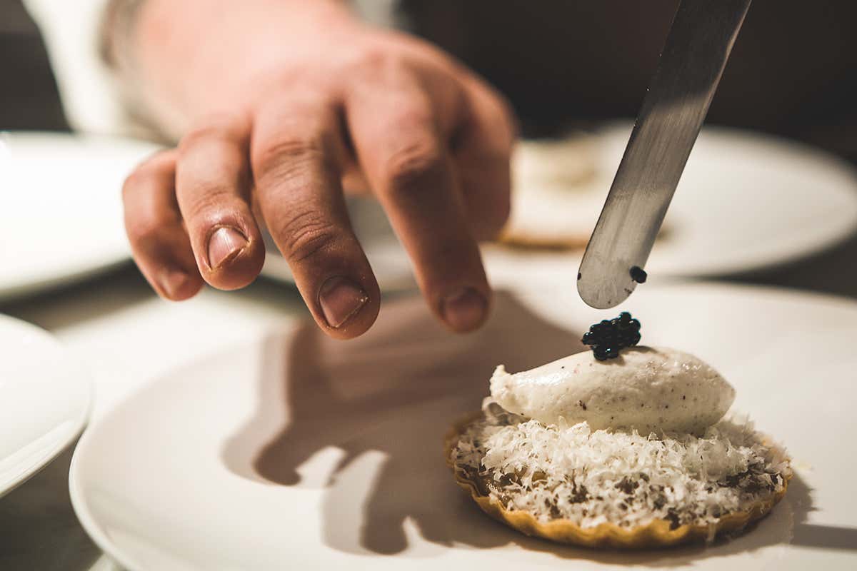 Cipolla di Breme, Grana Padano Dop oltre 20 mesi Ristorante Lino la stella che illumina Pavia
