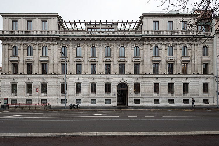 Palazzo Bernasconi dove sorgerà il concept di Cipriani (Cipriani investe a Milano Cibo e accoglienza di lusso)