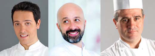 Da sinistra: Alessandro Circiello, Niko Romito e Francesco Gotti