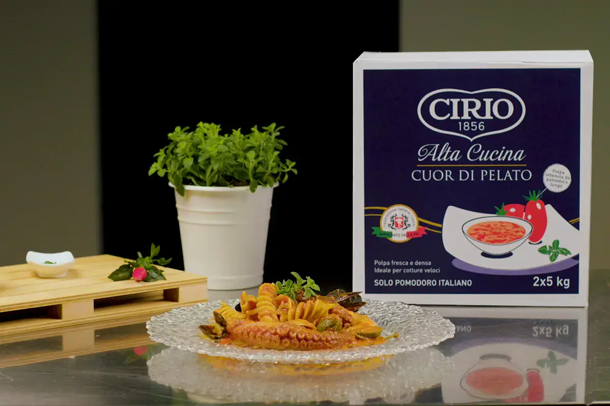 Cirio e la scuola di cucina Alma hanno stretto un accordo di collaborazione triennale Cirio, partnership con la scuola di cucina Alma per promuovere il pomodoro