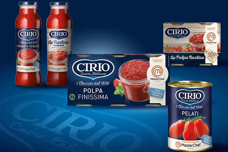 La linea Cirio per Masterchef (Cirio condisce Masterchef)