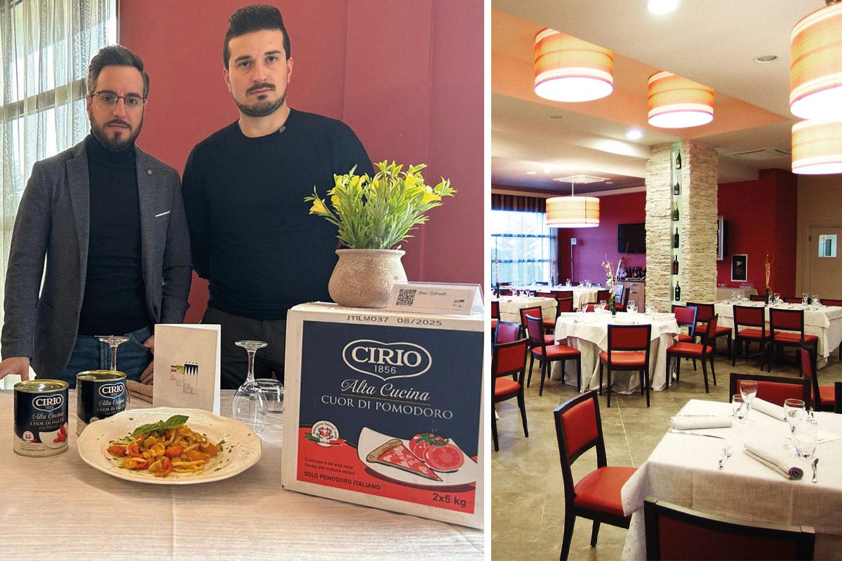 Biagio De Vuono e Salvatore De Luca, rispettivamente direttore amministrativo e maître Cirio Alta Cucina una garanzia per l’offerta dell’Hotel Duchessa della Sila