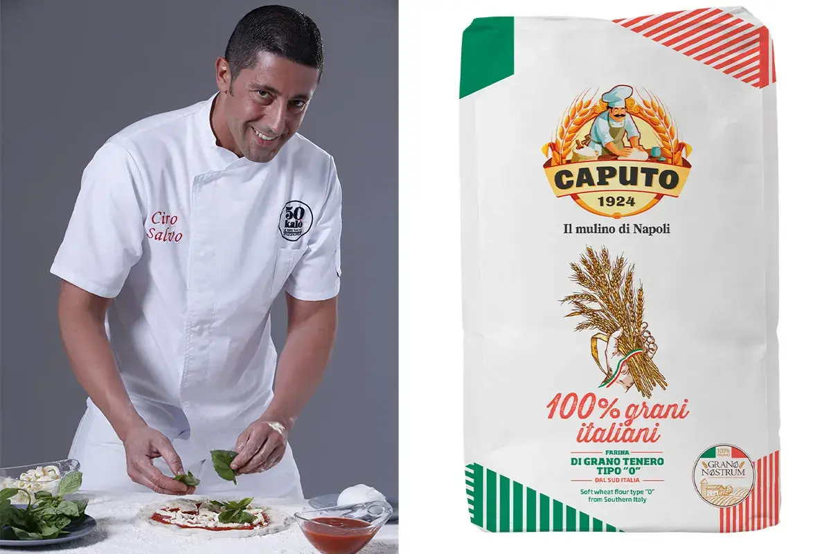 Il maestro pizzaiolo Ciro Salvo e la nuova farina Grano nostrum&nbsp; Ciro Salvo, maestro piazzaiolo, alfiere di Grano nostrum