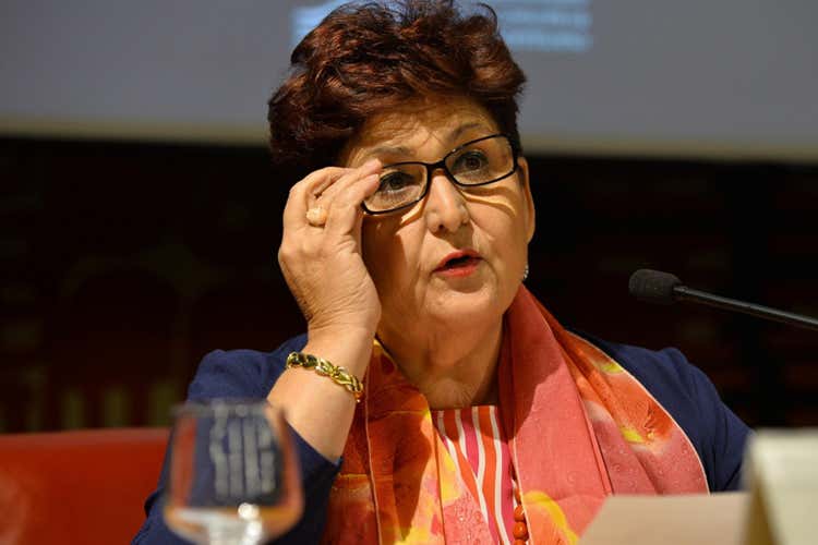 Teresa Bellanova (A Siena le Citt&agrave; dell&rsquo;olio s&rsquo;interrogano sul futuro)