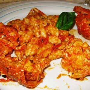 Ciusoni  galluresi all'aragosta