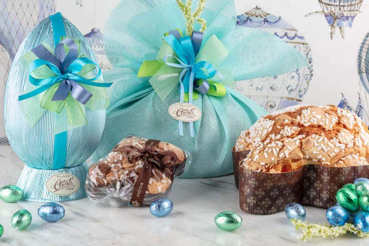 Uova e colombe pasquali della Pasticceria Clivati - Clivati lancia la colomba condivisa per mangiarla con chi è lontano
