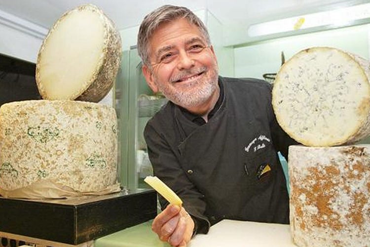 George Clooney potrebbe buttarsi presto nel business del formaggio (Pecorino sardo negli Usa La pazza idea di George Clooney)