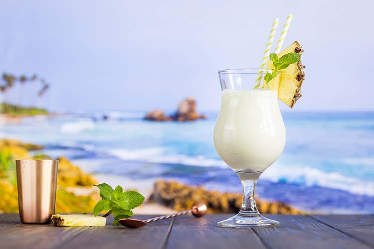 La Piña Colada, quarta in classifica, made in Porto Rico (I cocktail più instagrammati? Al primo posto il Mohito)