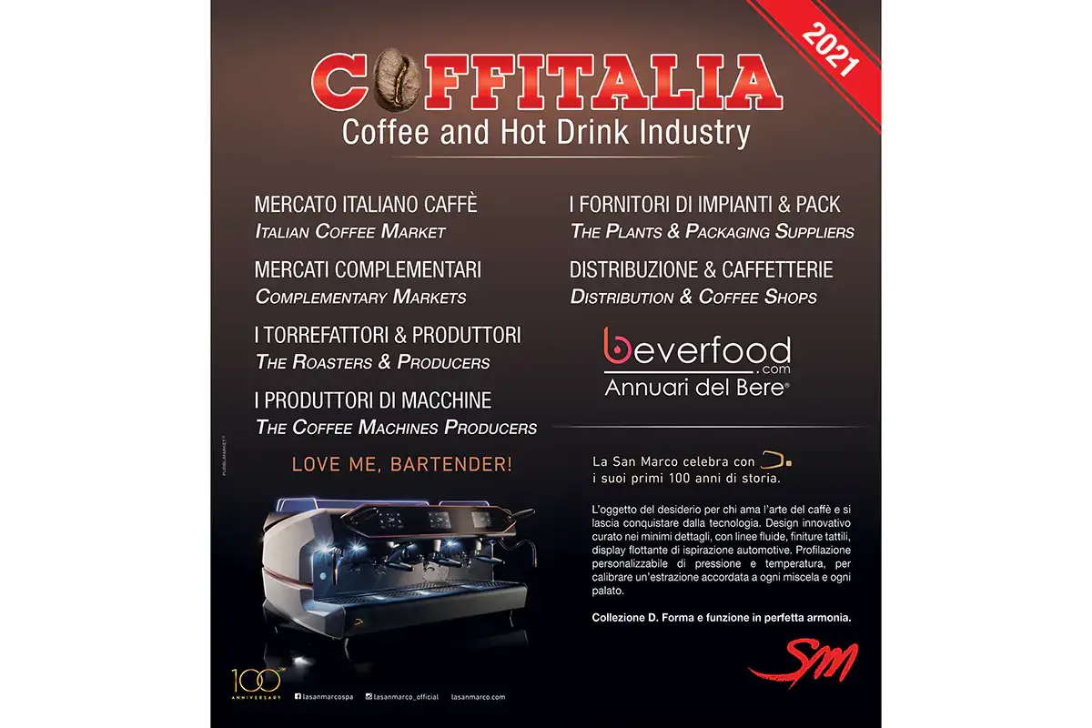 Coffitalia 2020, l'annuario della torrefazione è disponibile online