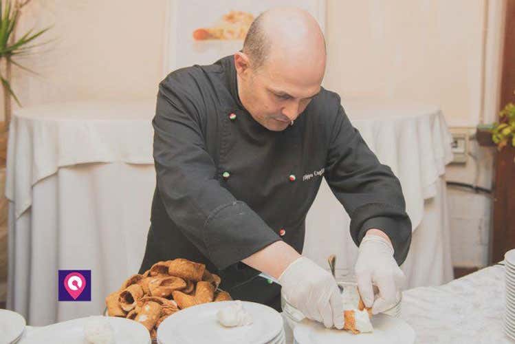 Filippo Cogliandro - Cogliandro cucina Dal&igrave; Cena a sostegno della Calabria
