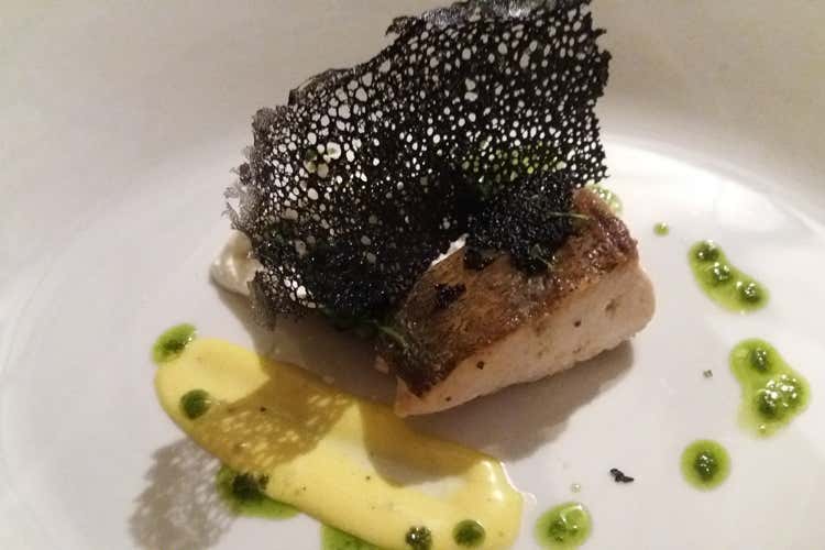 Grande attenzione nel menu ai piatti di mare (Colazione gourmet al Plaza Il buongiorno di Umberto Vezzoli)