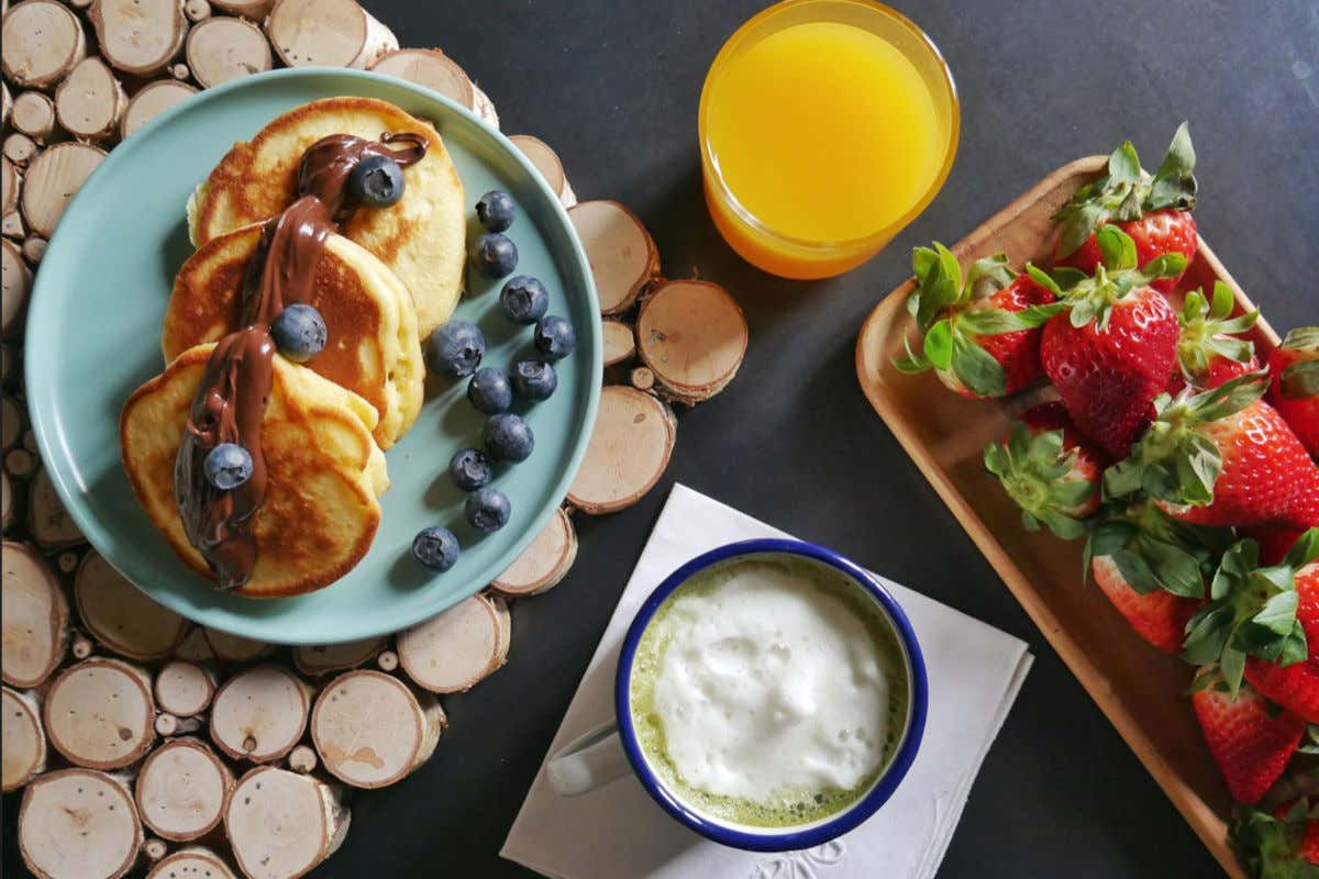 Un esempio di colazione veg 