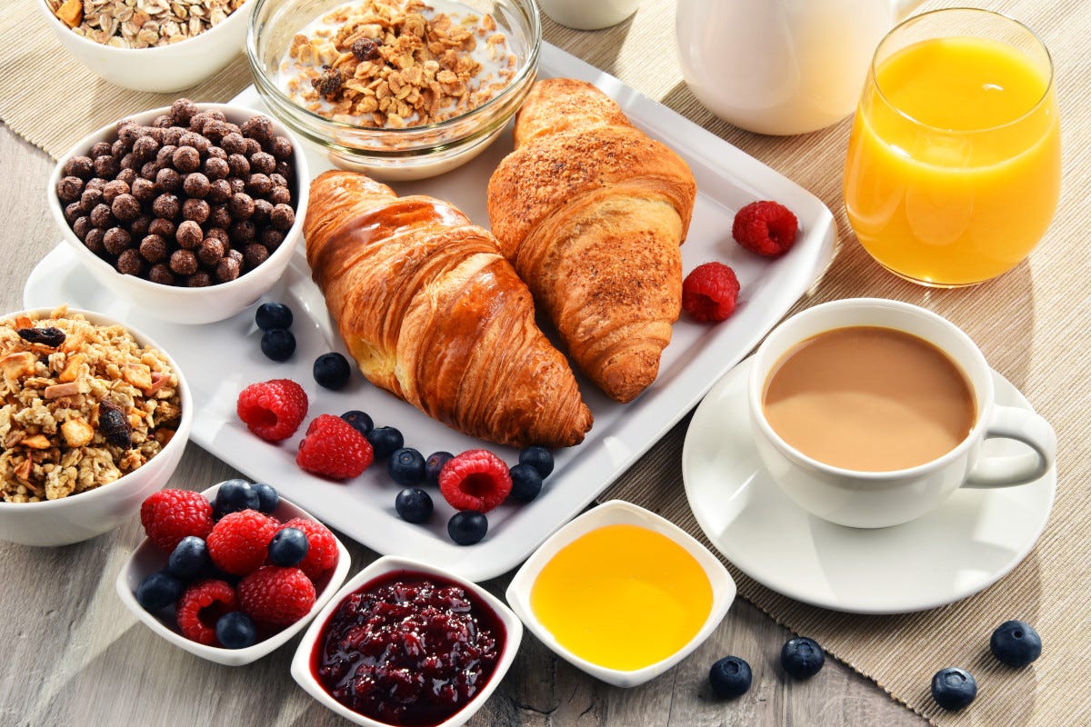 Per il cliente la colazione in hotel è un momento di relax e di scoperta anche di prodotti di nicchia e ricercati Prima Colazione: il croissant è sempre più salutare