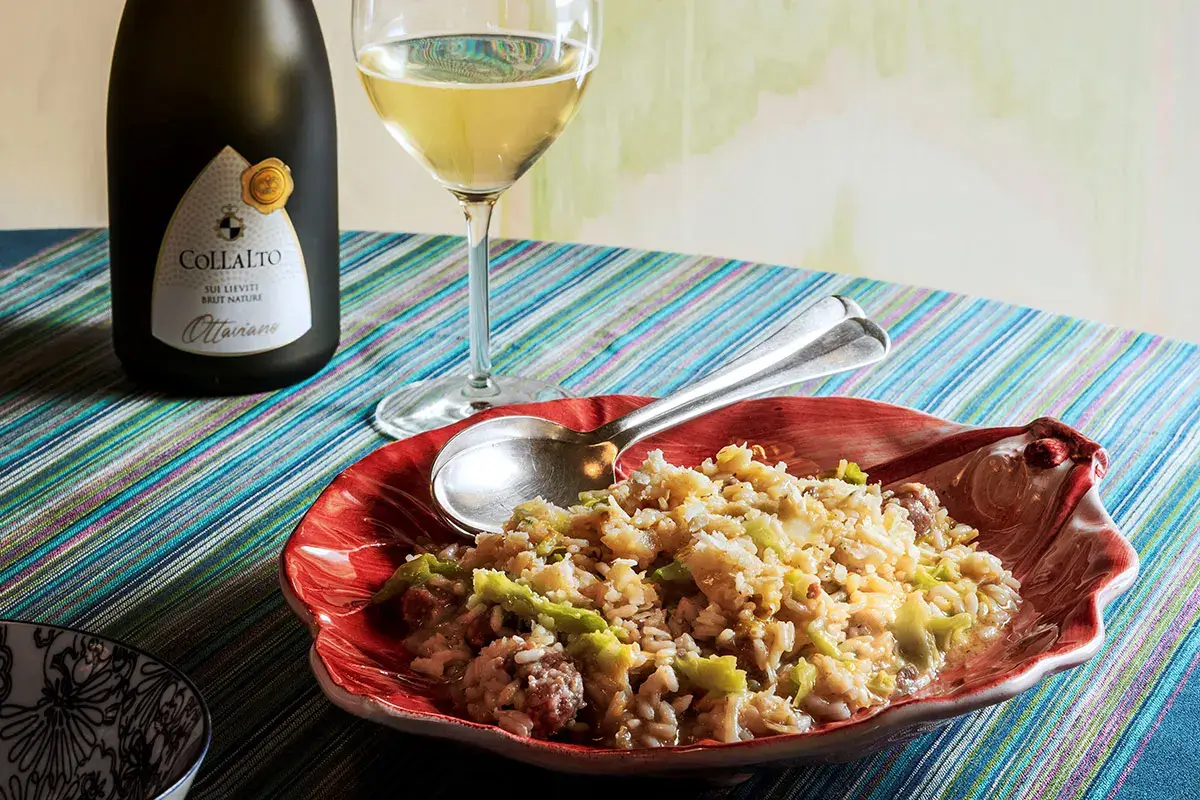 Il Prosecco Ottaviano esalta i sapori del Risotto della Principessa