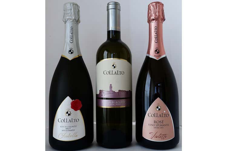 Alcune etichette di Collalto (I vini principeschi di Collalto)