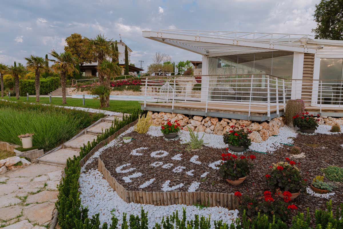 L'ingresso del Colle degli Ulivi