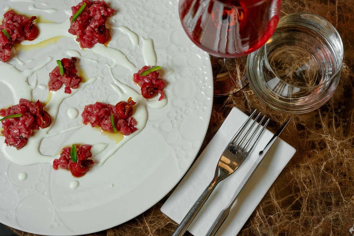 Toro, stracciatella, jalapeno, pomodori secchi