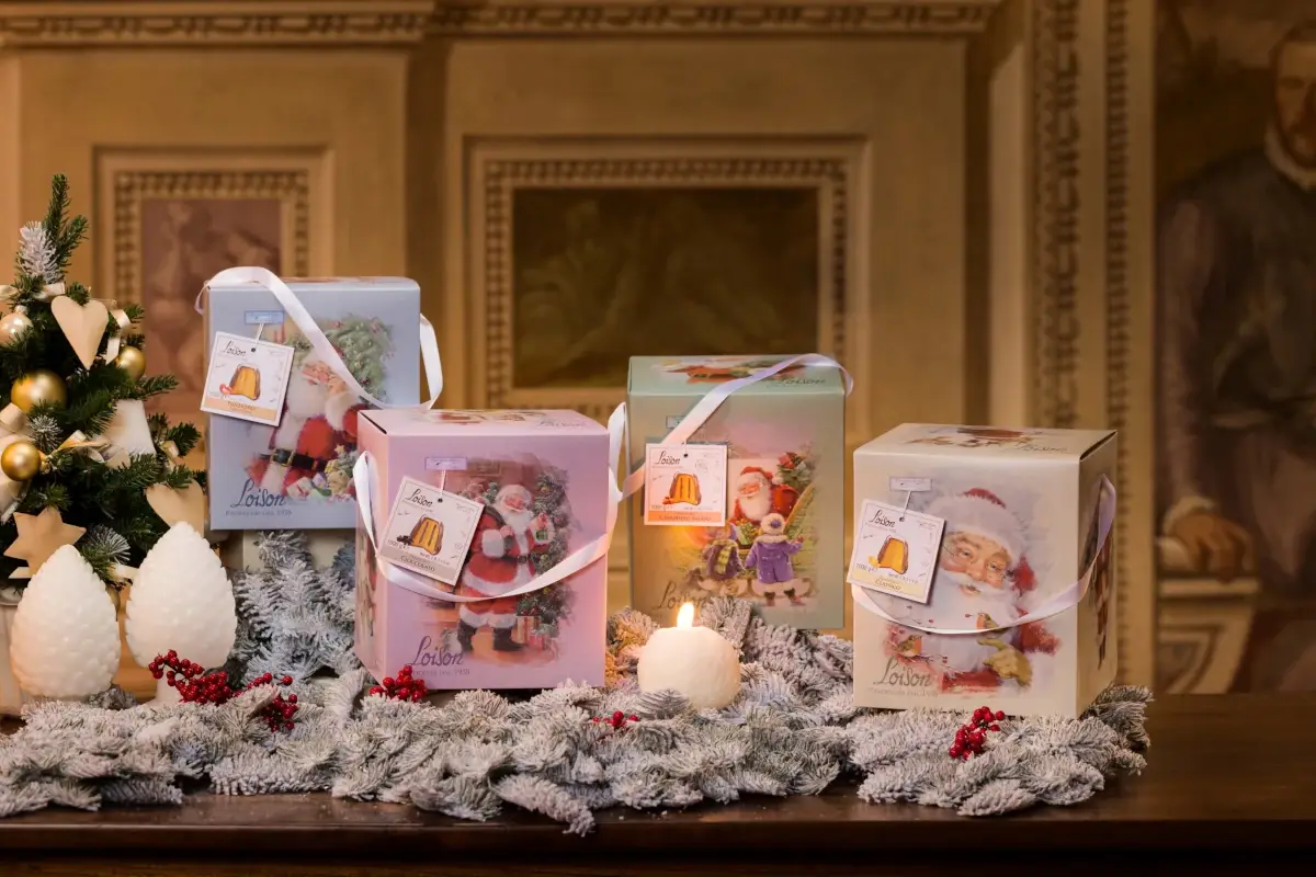 La collezione Babbo Natale di Loison &egrave; riservata esclusivamente al Pandoro&nbsp; 
