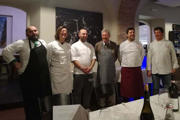 Gli chef di Qualit&agrave; Abruzzo (Colline Teramane Docg L&rsquo;Anteprima &egrave; gi&agrave; un successo)
