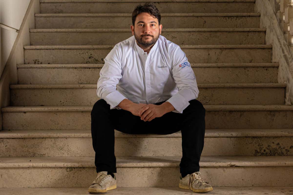 Chef Gianluca Durillo del Rotta Cucina e Ristoro di Giulianova (Te)
