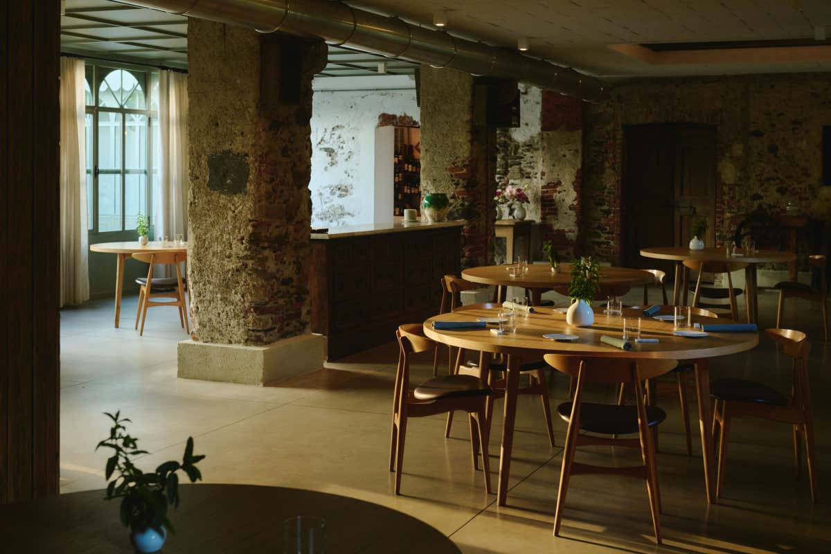 La sala dell'agriturismo Capuccina (Foto: Savour)