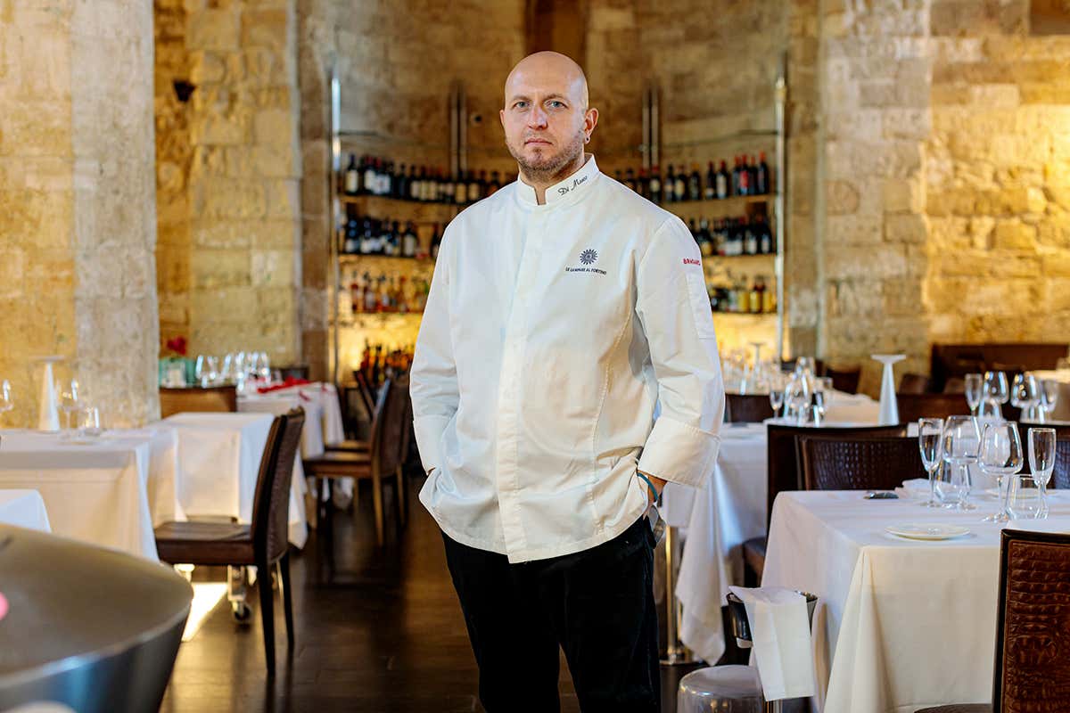 Lo chef Francesco Antonio Di Mauro