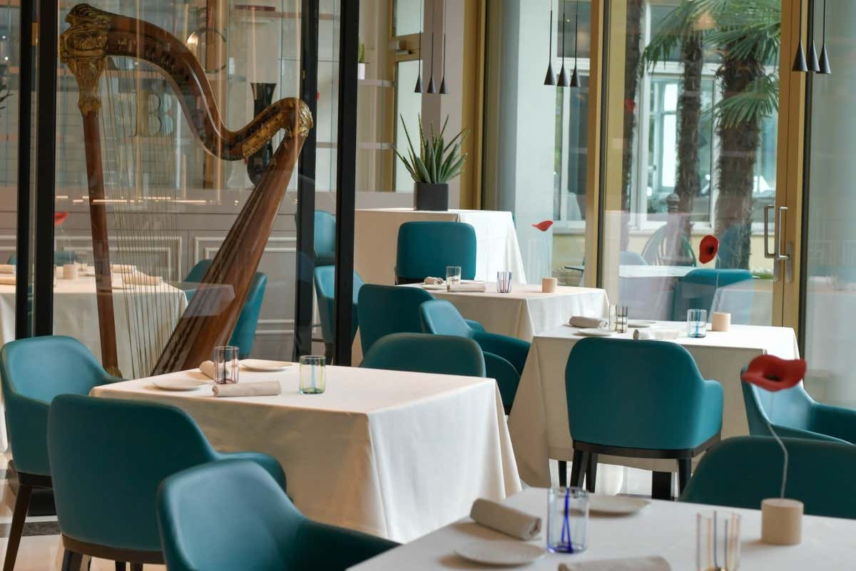 La sala del Nàiade, all'interno dell'Abano Grand Hotel di Abano Terme (Pd)