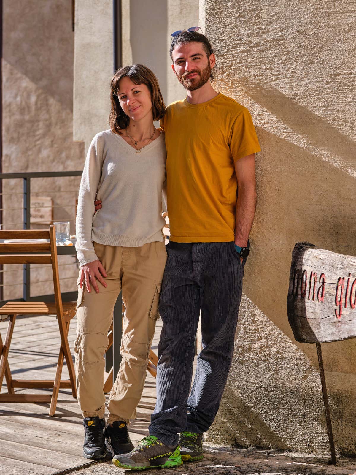 Giuseppe Locatello e Jasmeen Savarese, insieme gestiscono Nona Giò